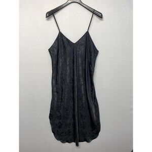 Vintage Romance Du Jour Nightgown Lingerie Sleep Dress Size 2X Black M275 -3